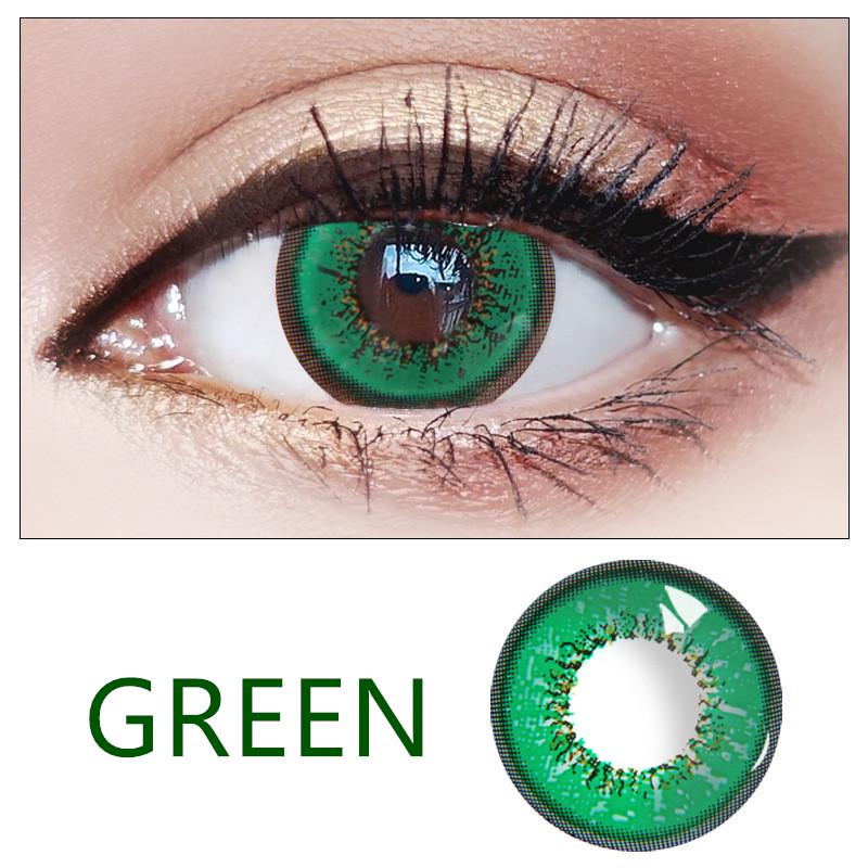 Цветные линзы для изменения цвета глаз