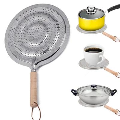 Кухонная утварь Подстилки для горшков Металл 21 см Кольцо для готовки Рассеиватель тепла Бытовая принадлежность KTY