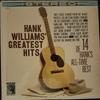 LP Record HANK WILLIAMS - Hank Williams' Greatest Hits SE3918 MGM Records US Country Used