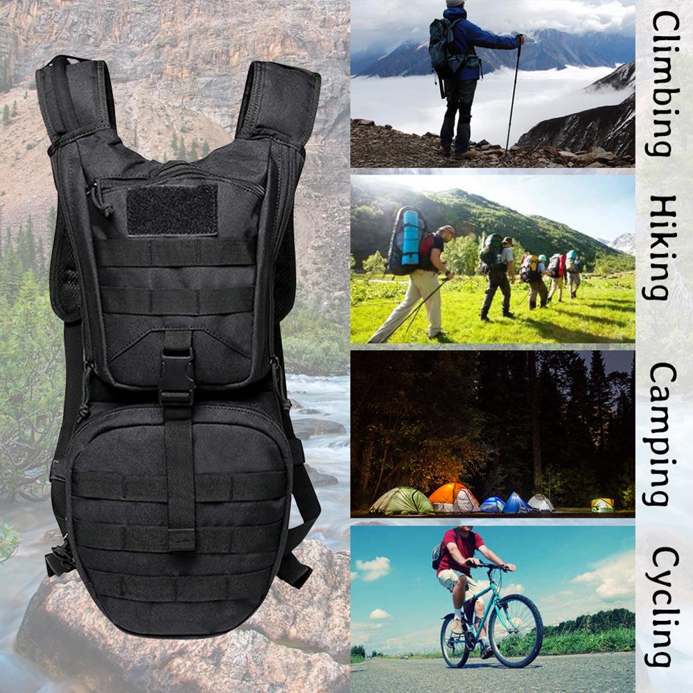 Outdoor Bag Molle Hydration Pack Backpack Waterproof for TPU Water Bladder for Cycle Hiking Climbing