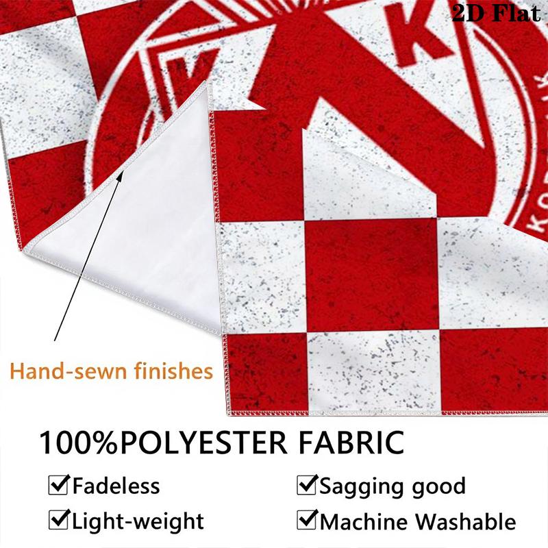 KV Kortrijk Wall Tapestry Aesthetic Wall Hanging Printed Fabric Blanket Decorative Tapestries for Bedroom Living Room Home Decor