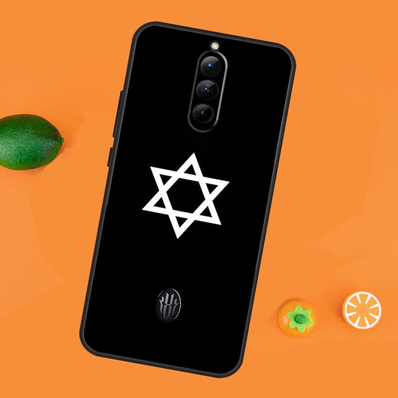 Чехол с символом Звезды Давида для ZTE Nubia Red Magic 8S 9S 10S 8 9 10 11 Pro Plus 6 7 6S 7S Pro RedMagic 10 Air