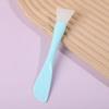 1Pcs Silicone Facial Mask Brush Soft Head with Scraper Integrated Dual-use Mud Film Brush DIY Film Adjusting Beauty Tool Beauty