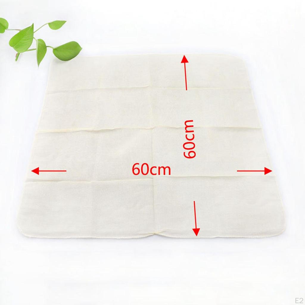 Cheesecloth, Milk Strainer, Filter Cloth, 60 X Cm, Nut Muslin Cotton Fabric