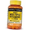 Мультивитамины с железом, Daily Multiple Vitamins With Iron, 365таб (36529052)