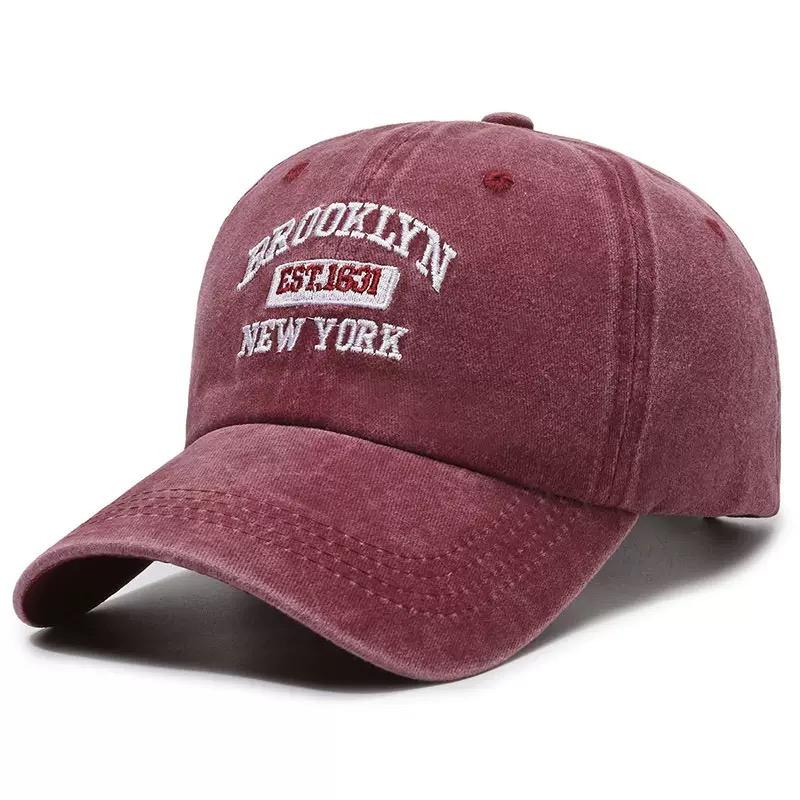 Новая бейсболка из вышитого хлопка Brooklyn, повседневная, унисекс, классическая, для мужчин и женщин, для улицы