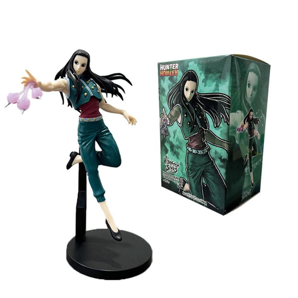 Hunter X Hunter ГОН ФРИКС Аниме Фигурки Киллуа Золдик Фигурка Действия Курапика Фигурка Коллекционная Модель Декор Комнаты Взрослого Игрушки