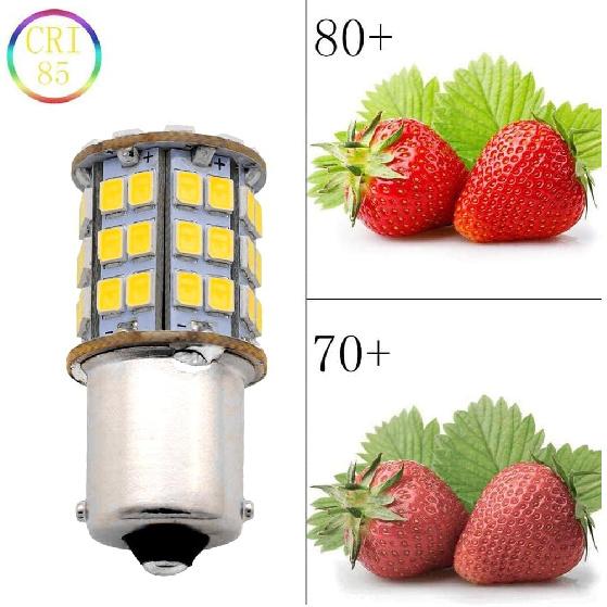 GRV Ba15s 1156 1141 LED Bulb 4W 56-2835SMD Super Bright AC/DC12V-24V 40W Halogen Replacement for RV Trailer Camper Motorhome Interior Lights Warm