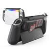 KIWIHOME Switch OLED Case Switch OLED Cover Organic EL Case Docking TPU Grip Includes Game Card Clear Protective Case PC Material Ergonomic Full