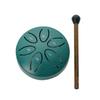 Steel Tongue Drum 3 Inch 6 Notes Percussion Instrument Balmy Drum with Drum Mallets for Meditation Yoga Beginners