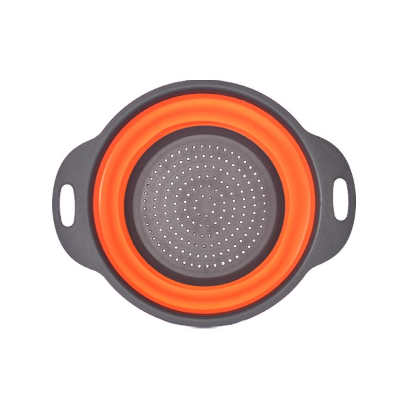 Телескопическая складная корзина для сбора овощей - многофункциональные кухонные принадлежности