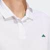 Adidas Рубашка поло свободного кроя Aeroready с однотонным вышитым логотипом и короткими рукавами, женская белая HT0032