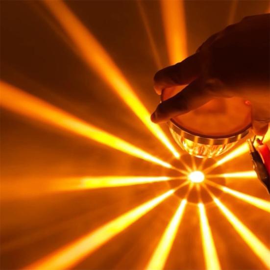 1/2 шт. Светодиодные лампы-колеса-арбузы с боковой подсветкой, улучшенная видимость, безопасность, габаритные огни для полуприцепов