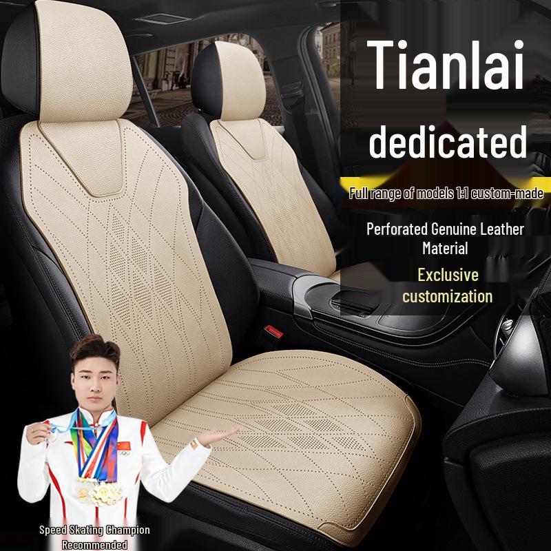 Чехлы на сиденья из кожи Geely Binyue (ручная и DCT коробки передач) Super Energy