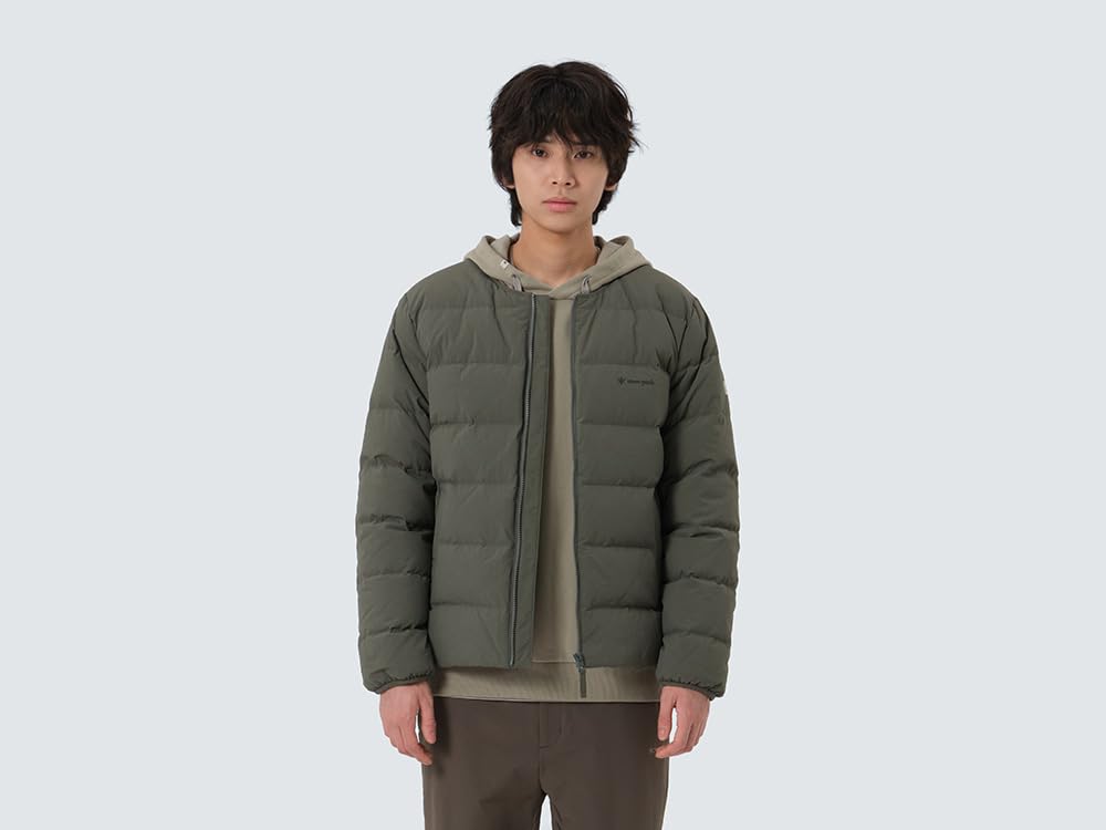 Snow Peak Land Lightweight Down Jacket Outerwear Jacket Down KHAKI 2XL GS-S25WMGDJ60 Men's Women's