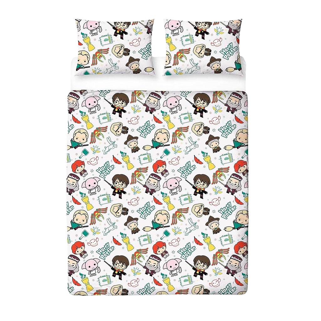 HARRY POTTER Chibi Reversible Duvet Set