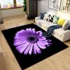 Коврик с 3D цветочным узором ромашки, ковер для гостиной, спальни, дивана, коврик для кухни, украшение для кухни, нескользящий напольный коврик для детских игр