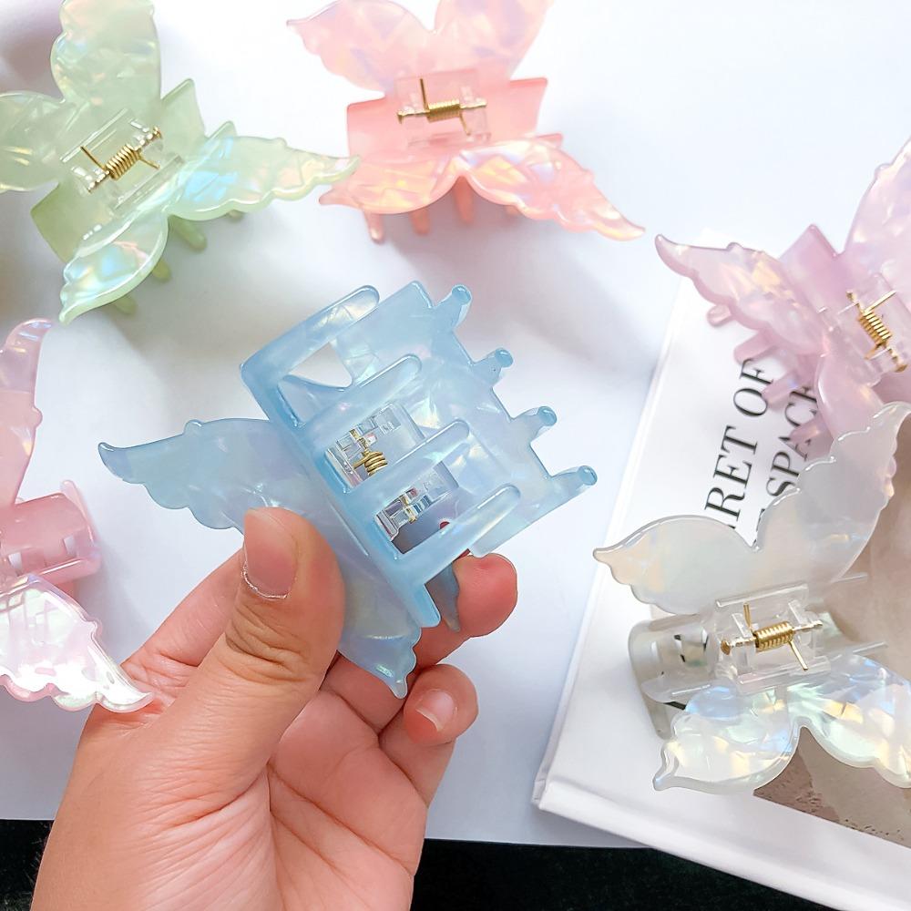 Французские заколки-бабочки в стиле ретро, ​​аксессуары для волос, захваты для волос, захватывающие волосы для женщин и девушек