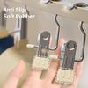 3/5 шт. Органайзер для одежды в шкафу, прищепки без следов, прищепки с крючками, вешалки для брюк и носков, зажим для сушки одежды