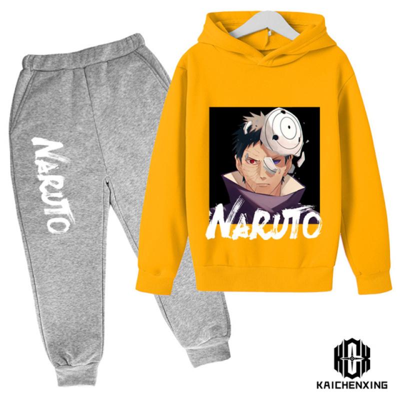 2023 милый модный костюм Наруто для мальчиков и девочек, модный свитшот, мужской костюм Kawaii, спортивный милый спортивный костюм для родителей и детей с капюшоном