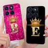Чехол для Motorola Edge 70 XT2601-2 Роскошный чехол с буквами-коронами Мягкий ТПУ чехол для телефона для Moto Edge 70 Fusion Motorola Edge70 Fundas
