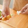 Food Stuffing Tool Ergonomic Handle Sausage Veggie Stuffing with Movable Baffle Groove Design Kitchen Gadget
