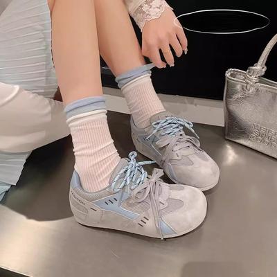 Весной и осенью увеличивающие рост пуфы с большой головкой повседневные универсальные и спортивные туфли Форрест Гамп и сноуборд-туфли