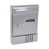 Assembled Mailbox Post Lockable Postbox Letter Box for Gate External