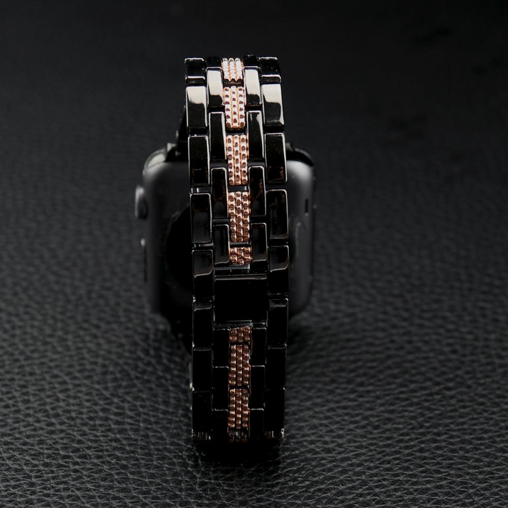 Ремешок для часов Correa металлический ремешок для Apple Watch Band 7 6 5 4 3 2 1 SE браслет Apple Watch ремешок 45 мм 41 мм 44 мм 40 мм 42 мм 38 мм для iWatch