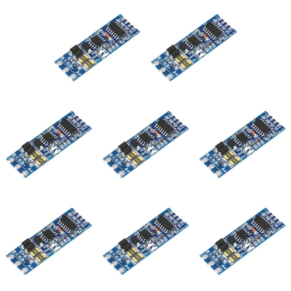 1-10 шт. Преобразователь сигнала TTL в RS485 Аппаратный модуль питания 3 В 5,5 В Преобразователь уровней RS485 в последовательный UART