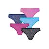 Женские хлопковые цветные трусы-бикини из 5 предметов, качество нижнего белья Deyzi