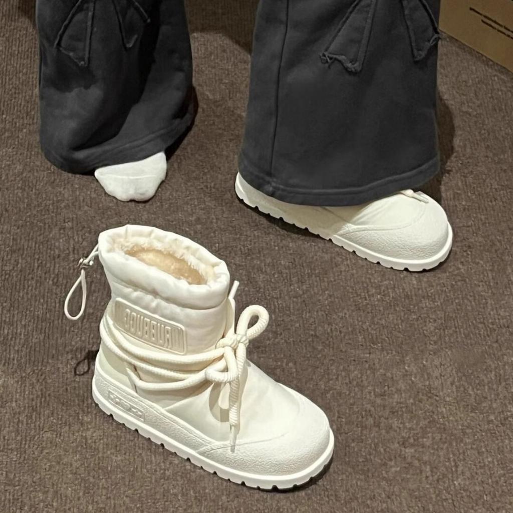 Ladies' Shoes, Thick Soled Shoes, Inner Height Shoes, Real Snow Boots, Plush and Thick Shoes, Cotton Shoes, Warm Shoes, Casual Shoes, High Top Shoes