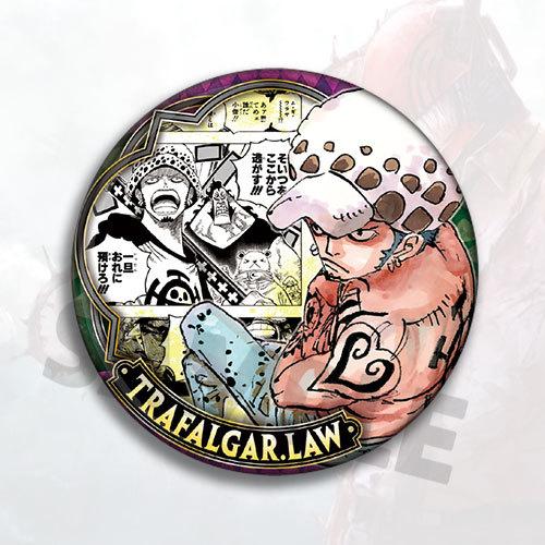 One Piece Trafalgar Law Anime Badge Pin Brooch Button Accessory Custom Character Pendant Shiny Film Valley Merchandise