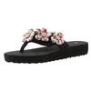 Обувь женские трендовые сандалии летние тапочки для женщин женские шлепанцы с открытым носком цветы бохо сандалии повседневные женские