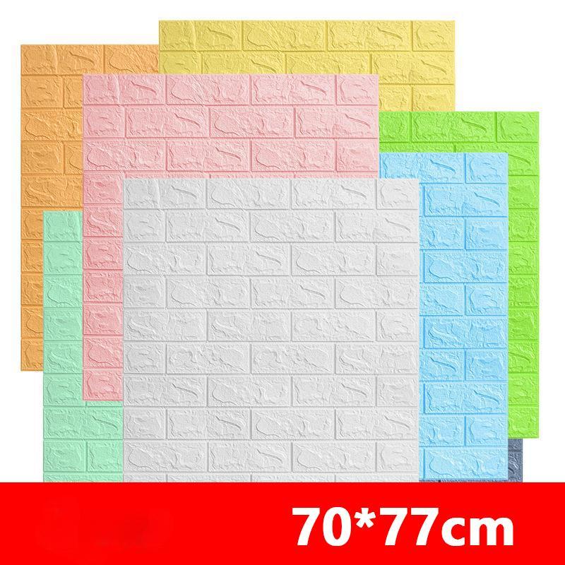 10/20 шт. 70*77CM3D самоклеящиеся наклейки на стену, украшение дома, наклейки на фон, водонепроницаемые и влагостойкие