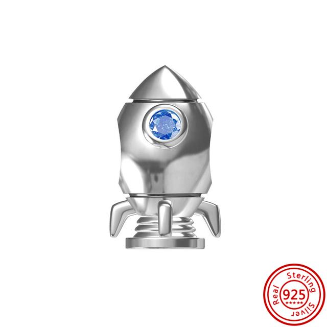 92 Стиль 925 Серебро 925 пробы для мальчиков и девочек Щенок с принтом лапы Сердце Сова Полый кулон Изящная бусина Подходит Подвески Браслет Ювелирные изделия