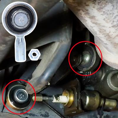Для MG6 MGF MG TF Fiat Механическая коробка передач трос переключения передач гайка стержня разъем селектора переключения передач коробка передач конец гнездо 2002 2004 2006 2008 2010