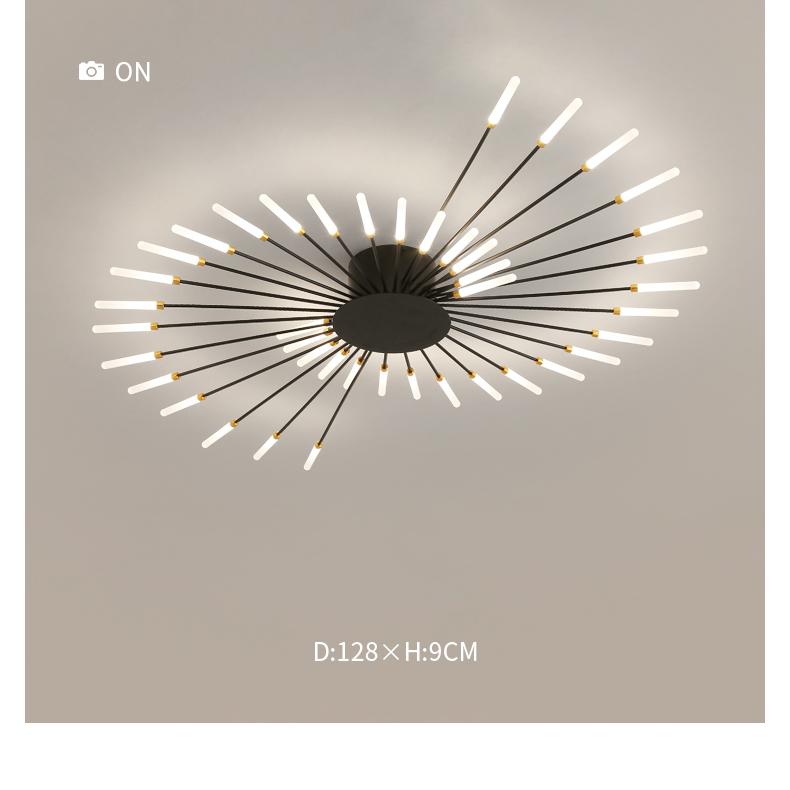 Светодиодная люстра с фейерверком для гостиной, спальни, дома, люстра, современная светодиодная потолочная люстра, лампа, люстра для освещения