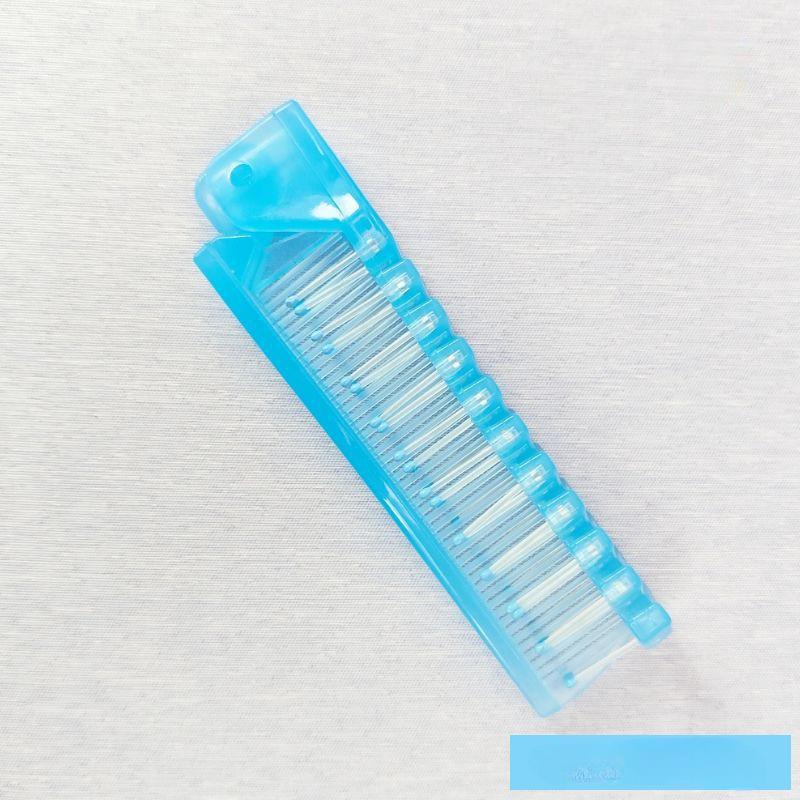 Складные дорожные расчески, портативная складная расческа, массажная расческа для волос, креативные портативные воздушные антистатические парикмахерские инструменты для путешествий в отеле