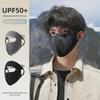 Men's Ice Silk UV Protection Full Face Mask for Cycling
