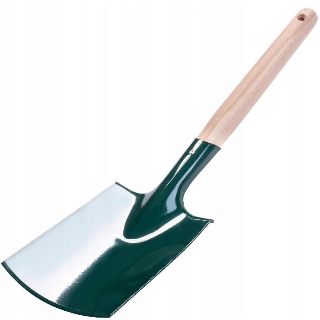 KADAX Łopata Łopatka metalowa Ogrodowa mała mocna szufla Z Trzonkiem 60cm