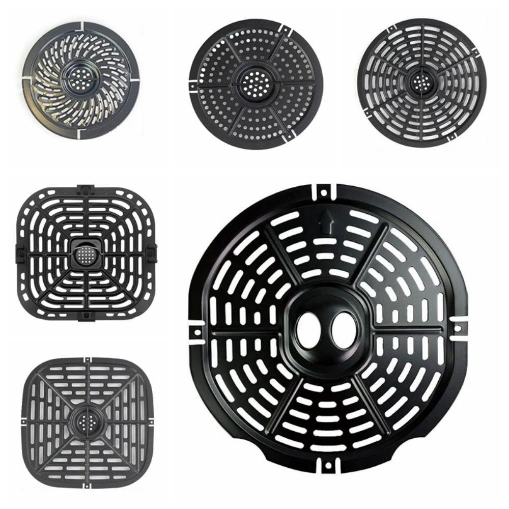 Круглый коврик для аэрофритюрницы Квадратная корзина-гриль Антипригарная сковорода-фритюрница Гриль-сковорода для аэрофритюрницы Запасной противень