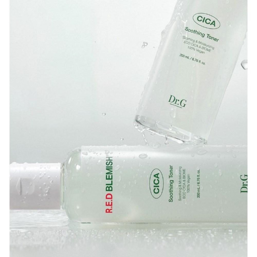 Dr.G Red Blemish Cica Soothing Toner, 200ml, 2 Units