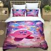 Game K-Kirby Duvet Cover Pillowcase Bedding Set Adult Boy Girl Bedroom Decoration Children Gift Single Double Large Size