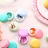 Candy Color Mini Storage Box Round Medicine Box Fashion Macaron Jewelry Box  Travel Tool