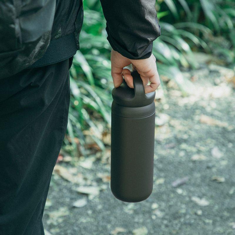 Kinto Термокружка "День отдыха" 900 мл (черный)