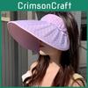 Летняя женская шляпа от солнца с широкими полями для улицы, полиэстер, дышащая, защита от солнца, модная, повседневная