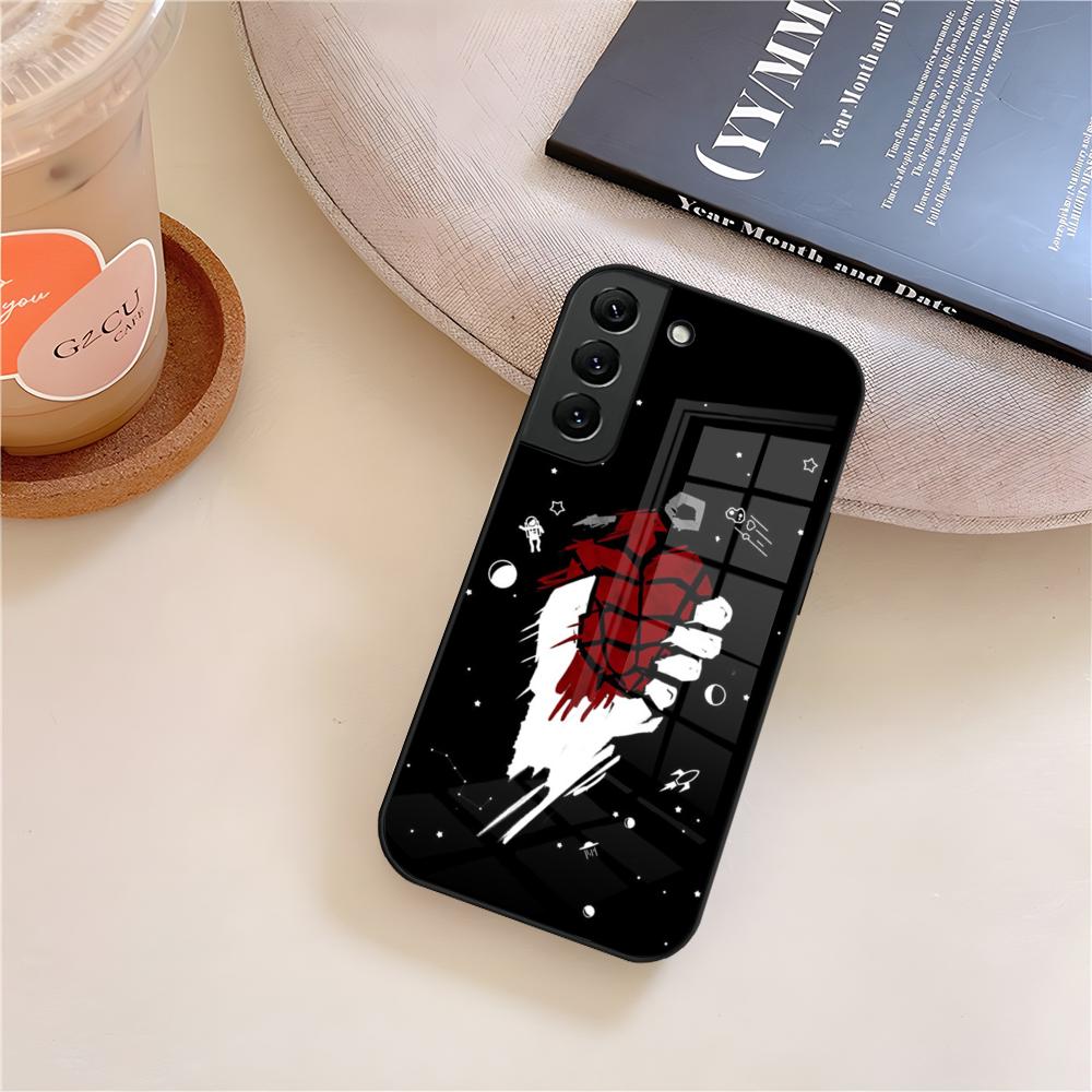 Band Green Day Phone Case Glass For Samsung Galaxy S26 S25 S21 S22 S24 S23 S20 Ultra Fe Plus A16 A24 A55 A53 Coque
