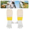 Pair of Beekeeping Protective Gloves with Long Mesh Sleeve Unisex for Beginner BeekeeperXXXL