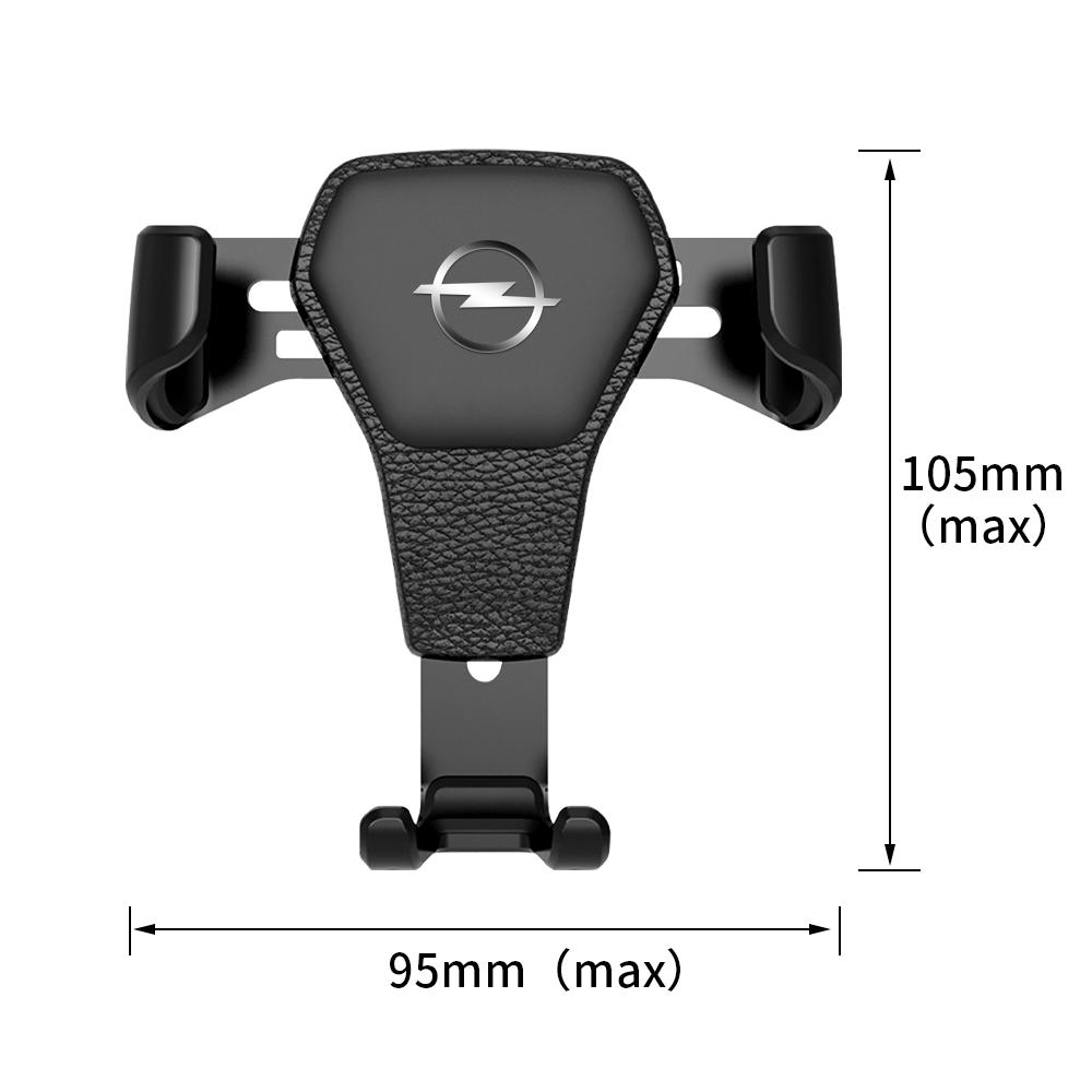 AdjustableCar Logo Mobile Phone Stand Bracket Holder Air Vent Clip Accessories For Opel Zafira B Corsa D Insignia Car Valve Cap IF4